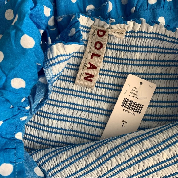 Anthropologie Dolan Laney Maxi Dress Blue NEW - Picture 10 of 12